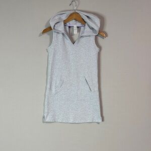 Ivivva by Lululemon Girls Sleeveless Hoodie Dress Gray Size 10
